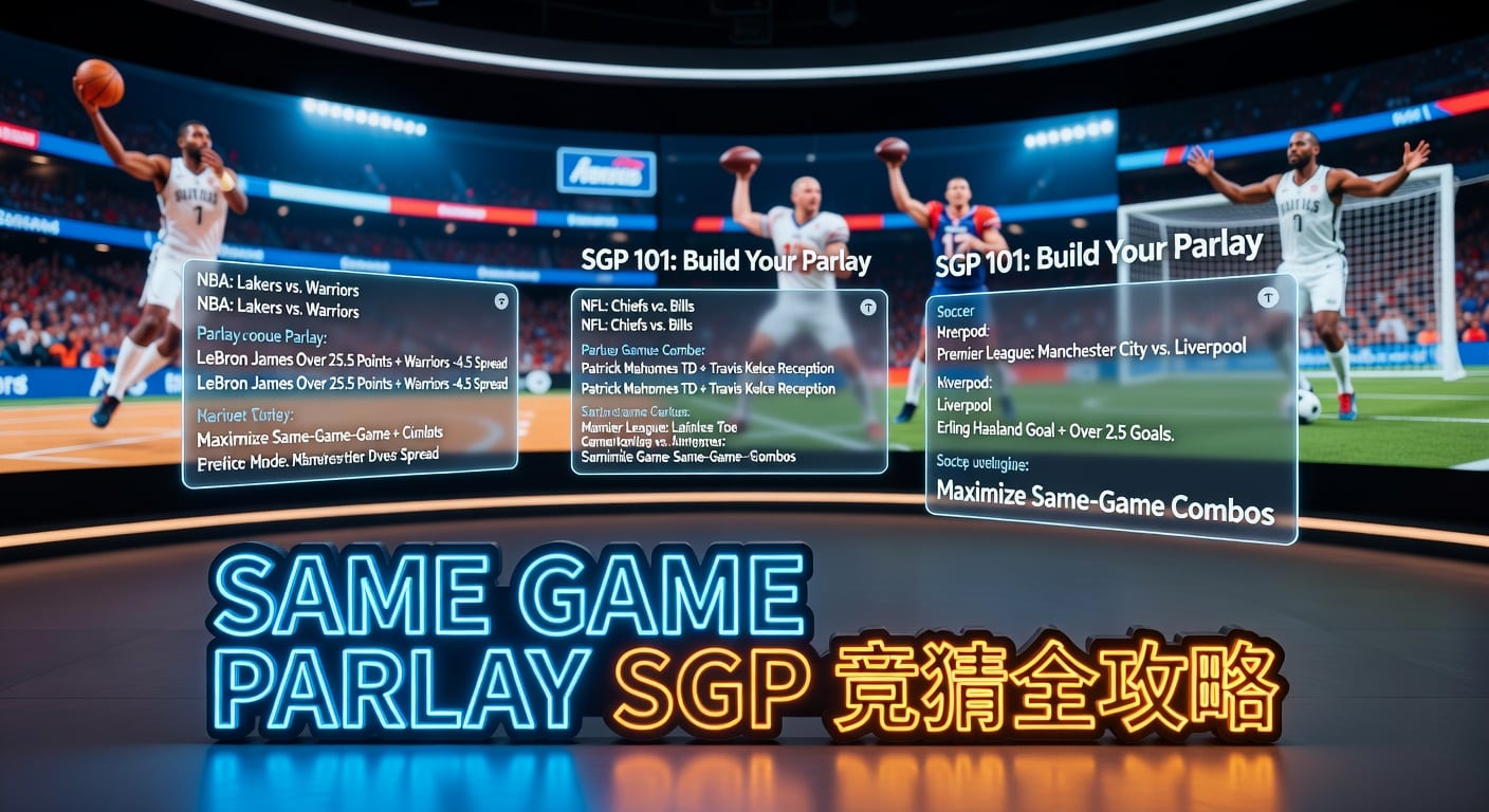 Same Game Parlay SGP指南：2026赛事竞猜技巧与避坑