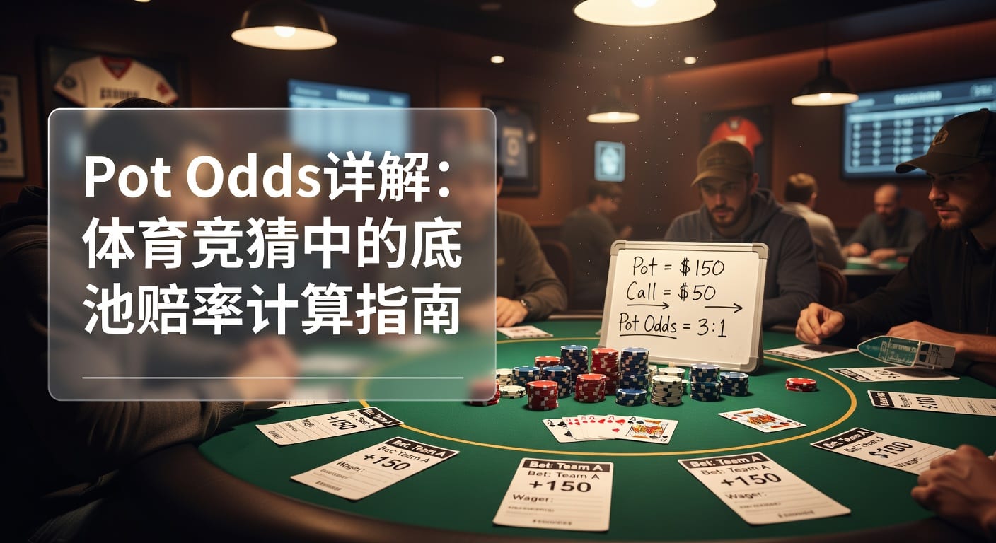 底池赔率 pot odds 详解：计算与赛事竞猜技巧