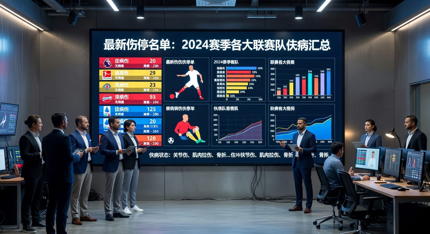 最新 Injury Report 伤停名单：各大联赛球员伤情全解析