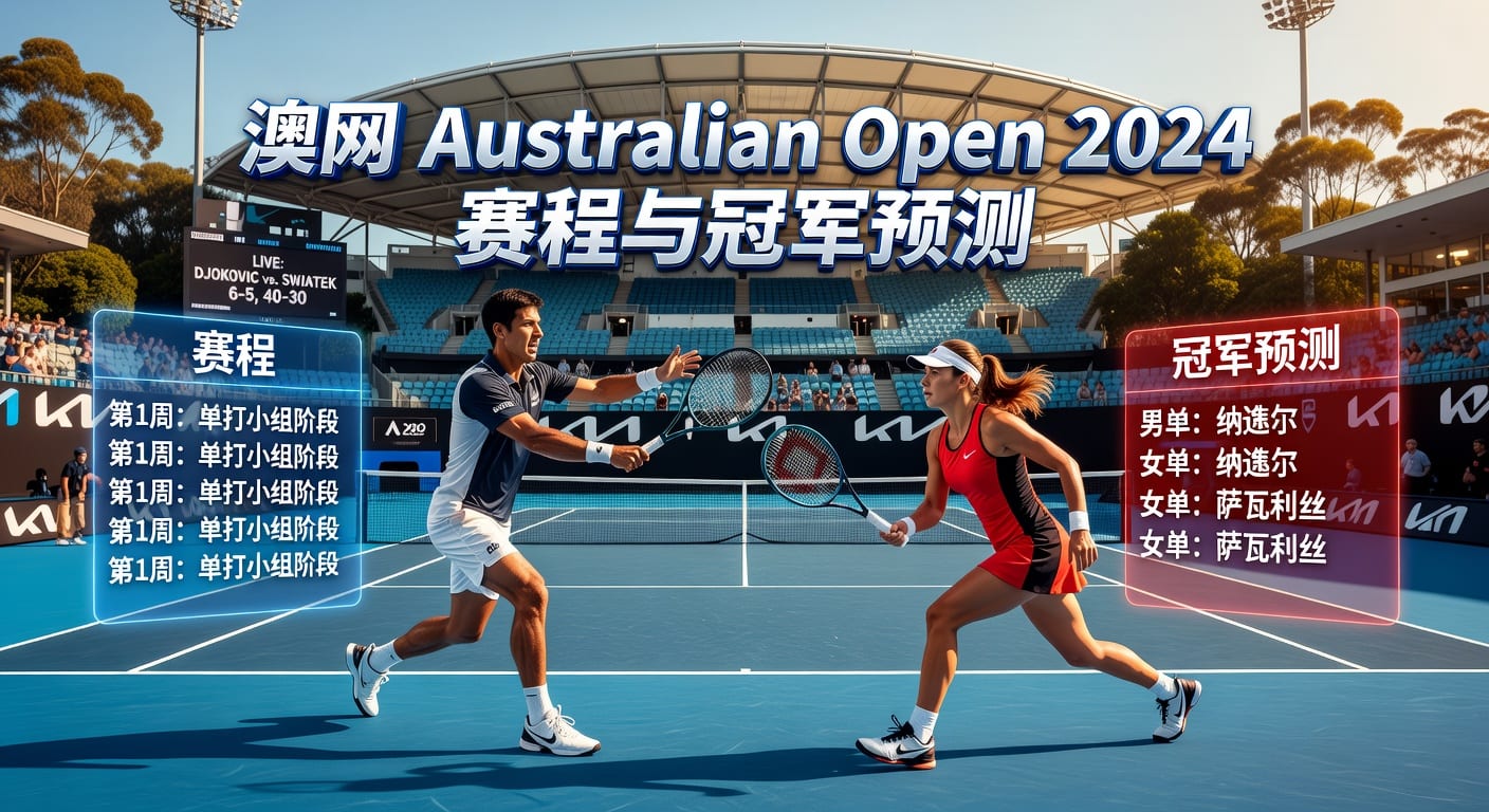 澳网2024 Australian Open赛程预测分析