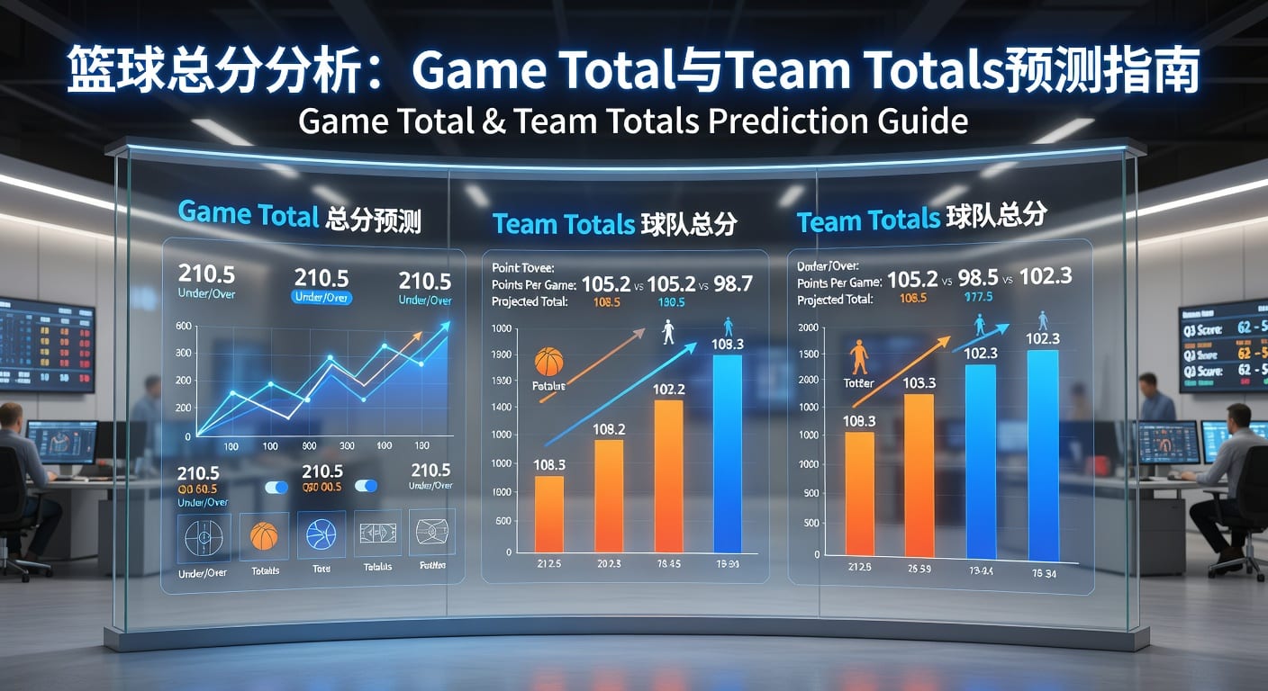 篮球总分 Game Total Team Totals预测技巧