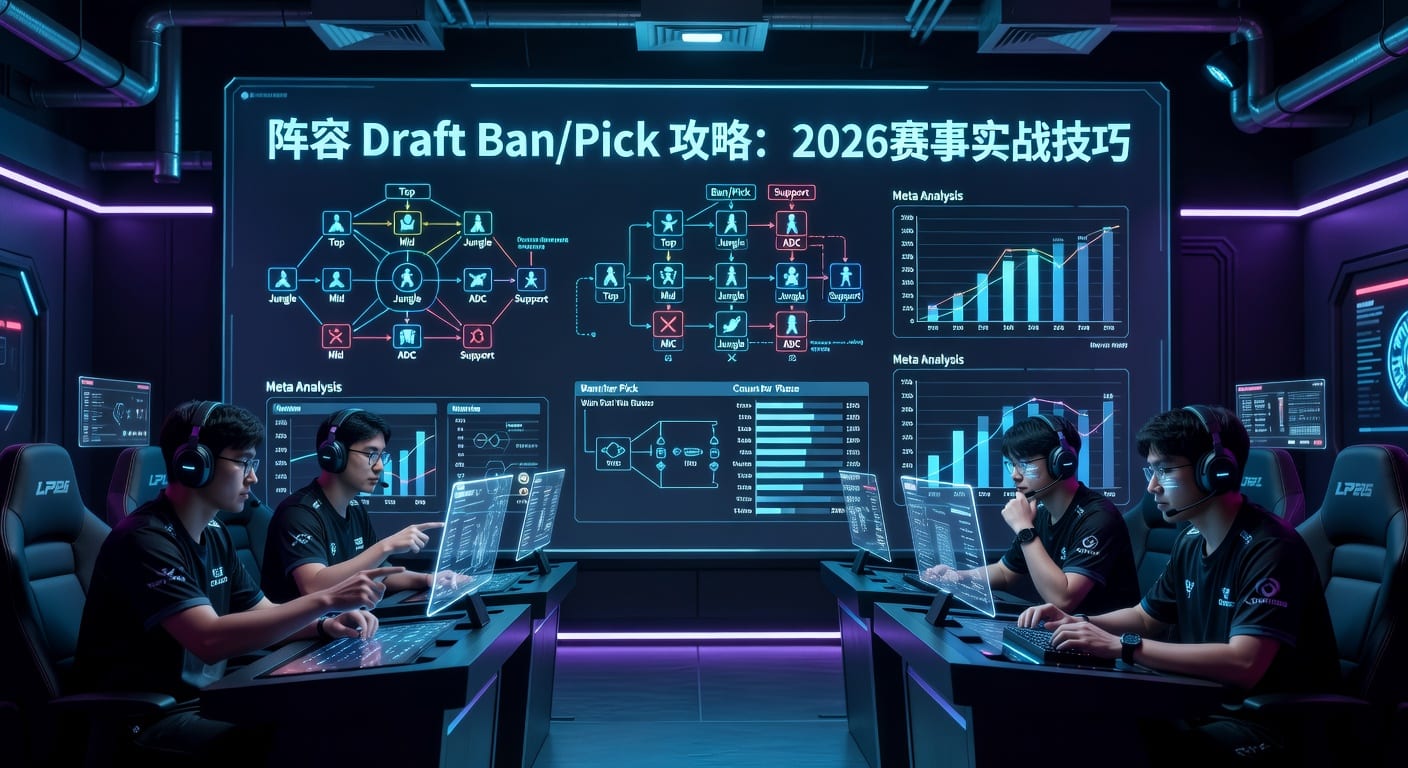 阵容 Draft Ban/Pick 攻略：BP技巧提升胜率