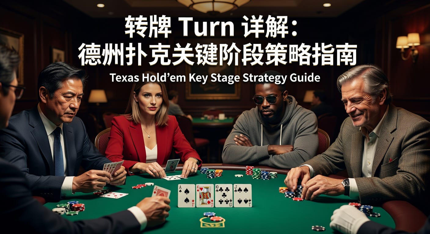 转牌 Turn 策略：2024扑克高手必备技巧