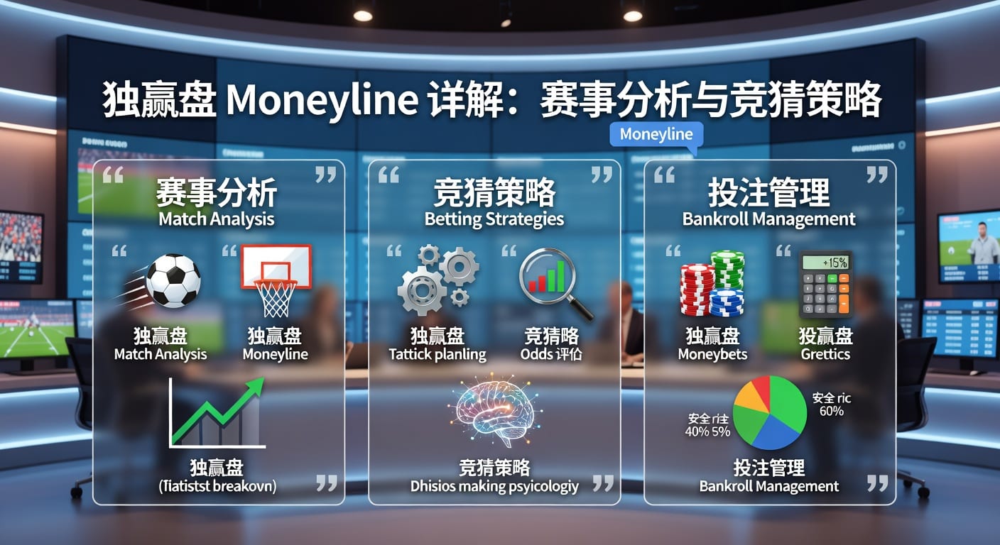 1X2独赢Straight Bet Moneyline指南